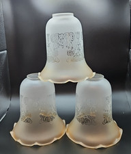 Frosted floral etched for sale Frosted floral etched for sale  LOWESTOFT