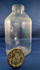 Garrafa de suco de vidro vintage Tropi-Ca-Lo 1/2 galão laranja bebida retrô colecionável comprar usado  Enviando para Brazil