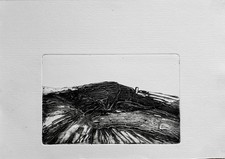Incisione calcografica maniera usato  Roascio