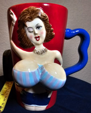 Vintage ceramic boob for sale  Justin