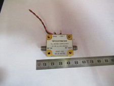 AMPLIFICADOR Ku-BAND MICROONDAS RF FREQUÊNCIA 20 GHz WILTRON COMO NA FOTO T7-A-46 comprar usado  Enviando para Brazil