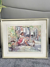 Gordon king watercolour for sale  LONDON