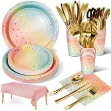 Rainbow colours party for sale  BRAMPTON