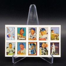 Mickey Mantle #7 Mini Conjunto de Cartas Novato New York Yankees Perfeito Folha de Cartas Sem Cortes!, usado comprar usado  Enviando para Brazil