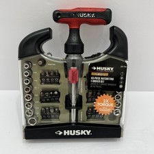 Husky 43 peças catraca conjunto de driver T usado – 2X kit de chave de fenda de torque comprar usado  Enviando para Brazil