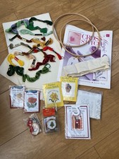 Mixed cross stitch for sale  OAKHAM