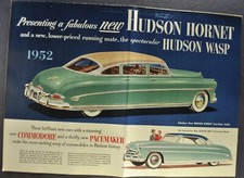 1952 hudson brochure for sale  Olympia