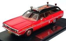 Usado, Goldvarg escala 1/43 GC-055D - 1970 Ford Galaxie Station Wagon Fire Chief comprar usado  Enviando para Brazil