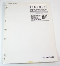 Hitachi super ex750 for sale  Clayton