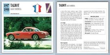 Talbot lago america for sale  SLEAFORD
