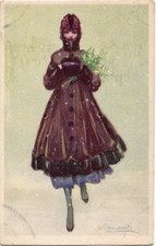 Cpa illustrateur signée d'occasion Cpa illustrateur signée d'occasion  Paris XIX