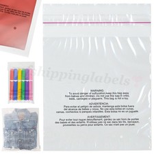 Clear poly bags for sale  Walton