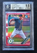 JESUS LUZDO 2019 REFRATOR BOWMAN CROMO VERMELHO /5 BGS 9.5 GEM PHILLIES POP 2 comprar usado  Enviando para Brazil