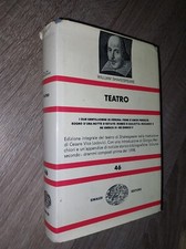 Shakespeare teatro volume usato  Catania