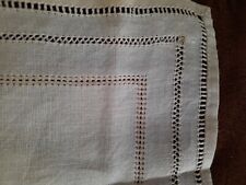 Beige linen traycloth for sale  NEWTON STEWART