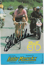 TOUR DE FRANCE  CYCLISME autographe   EDDY MERCKX EN MAILLOT ROSE comprar usado  Enviando para Brazil