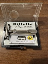 Rasoio sicurezza gillette usato  Italia
