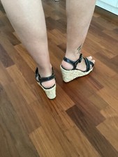 Sandalo con tacco usato  Fermo
