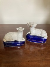 Pair staffordshire sheep for sale  AYLESBURY