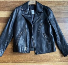 Coach leather jacket for sale  UK