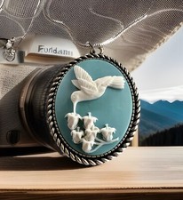 Hummingbird cameo necklace for sale  Kansas City