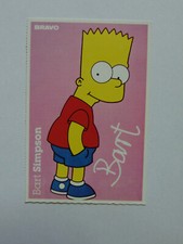 Autogrammkarte bart simpson gebraucht kaufen  Berlin