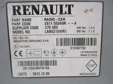 Autoradio recepteur renault d'occasion  Vernaison
