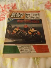 Motor cycle weekly for sale  WEYMOUTH