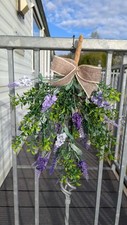 Artificial lavender swag for sale  HINCKLEY