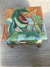 Handpainted signed wooden for sale  Arlington Heights