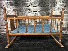 Usado, Berço berço boneca bebê vintage madeira com almofada comprar usado  Enviando para Brazil