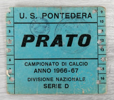 Biglietto pontedera calcio usato  Piombino