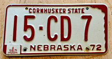 1972 1975 nebraska for sale  USA