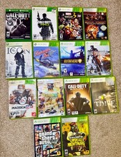 Lote de 14 jogos Xbox 360 Call of Duty, GTA V, Red Dead, Mortal Kombat, Marvel etc comprar usado  Enviando para Brazil