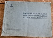 Mitrailleuse hotchkiss espagne d'occasion  France