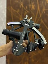 Tamaya Sextant 1712 9" Negro Marina Navegación Herramienta Funcionando Náutico Artículo de Regalo segunda mano  Embacar hacia Mexico