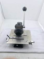 Máquina de estampillas de metal Geo T Schmidt máquina de estampación de prensa de etiquetas de perro segunda mano  Embacar hacia Mexico