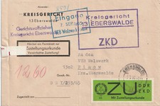Ddr zkd lettera usato  Spedire a Italy