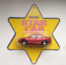 Matchbox Star Car Card - Opel Vectra Vauxhall Cavalier GSI 2000 - 1:59 - OVP comprar usado  Enviando para Brazil
