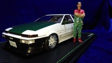 Toyota Ae86 Sprinter Trueno Tk-Street Ver. em escala 1/18 Modelo de ignição comprar usado  Enviando para Brazil