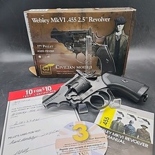 Webley mkvi .455 for sale  Sparta