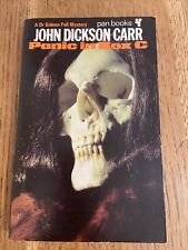 Panic in Box C by John Dickson Carr 1970 UK Pan PB 1st - Vintage - VGC comprar usado  Enviando para Brazil