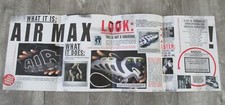 Zapatos Nike Air Max vintage años 90 anuncio promocional inserción de varias páginas "No vendemos sueños" segunda mano  Embacar hacia Mexico