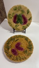 Assiettes barbotine sarreguemi d'occasion Assiettes barbotine sarreguemi d'occasion  Saint-Georges-de-Reneins