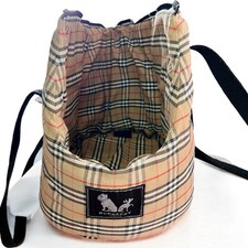 Bolsa de transporte para cães Burberry Nova Check tamanho S transporte para animais de estimação transporte para animais de estimação D8 comprar usado  Enviando para Brazil