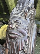 Antique carved oak for sale  PETERBOROUGH