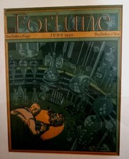 Framed fortune magazine for sale  Oxford