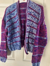 Hand knitted cardigan for sale  EGHAM