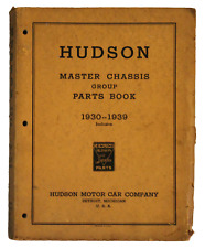 Livro de peças de chassi Hudson Master original 1930-1939 ~ Catálogo (não é uma reimpressão) comprar usado  Enviando para Brazil