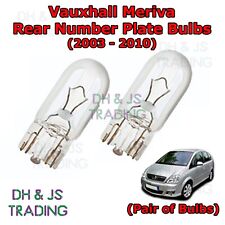 Par de lâmpadas de placa de matrícula traseira para Vauxhall Meriva (03-10) comprar usado Par de lâmpadas de placa de matrícula traseira para Vauxhall Meriva (03-10) comprar usado  Enviando para Brazil